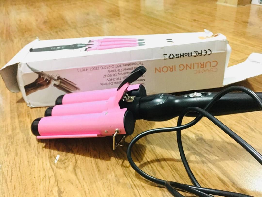 Mermaid Curler / Hair Crimper, Beauty & Personal Care, Hair on Carousell