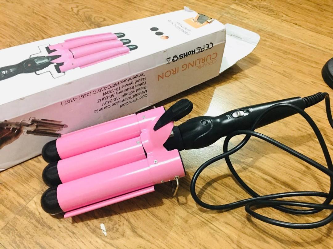 Mermaid Curler / Hair Crimper, Beauty & Personal Care, Hair on Carousell