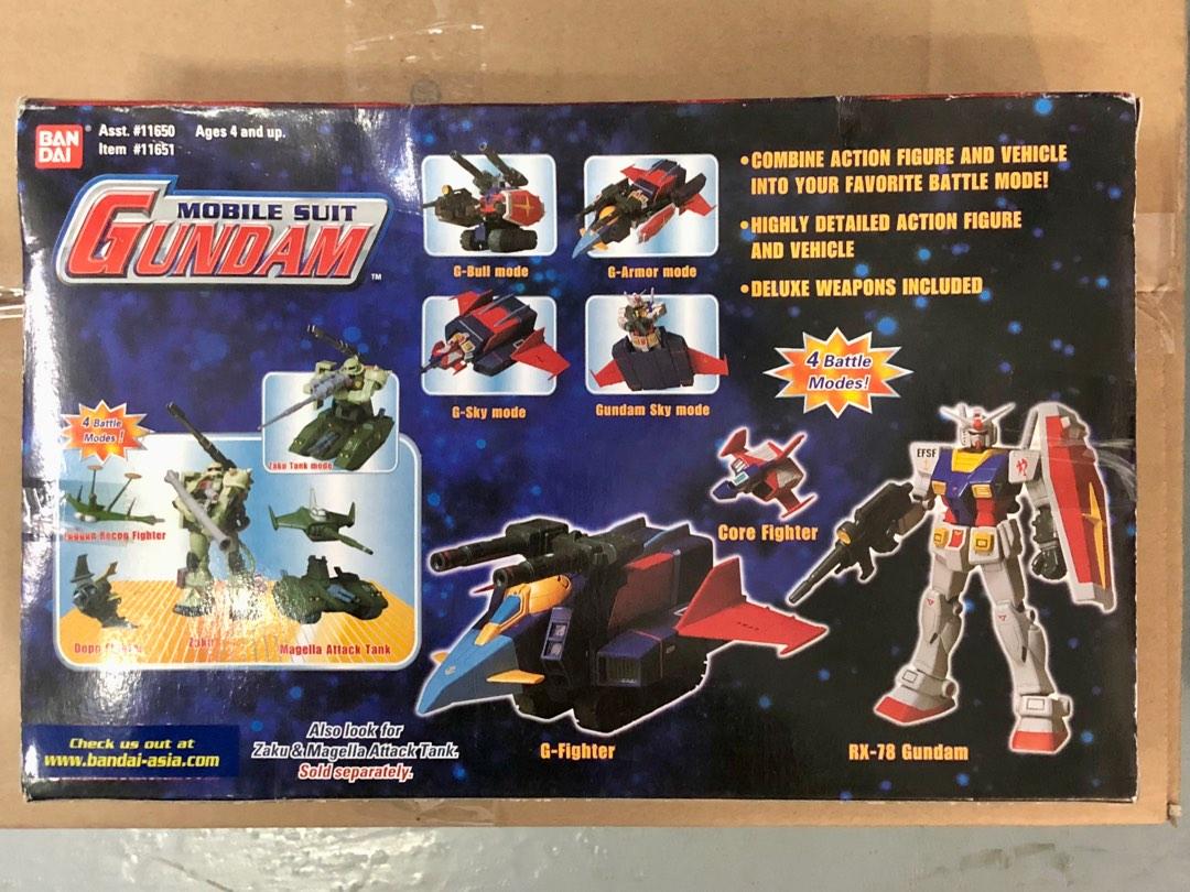 MIA Gundam Deluxe Edition RX-78 & G-fighter Set, 興趣及遊戲, 玩具 
