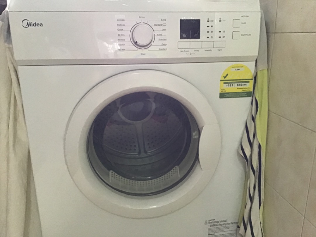 Midea dryer, Furniture & Home Living, Bathroom & Kitchen Fixtures on
