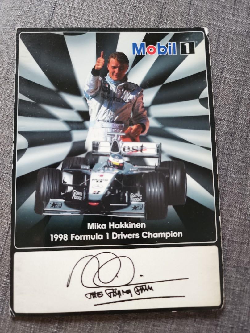 Mika Hakkinen 1998 Formula1 Pen signature, Hobbies & Toys, Collectibles