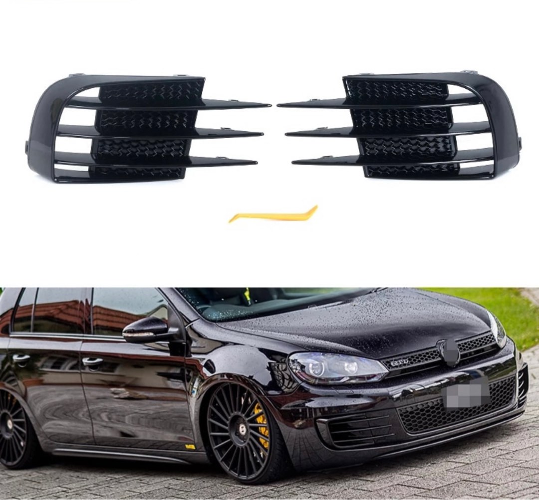 Mk6 gti fog light cover, Car Accessories, Accessories on Carousell