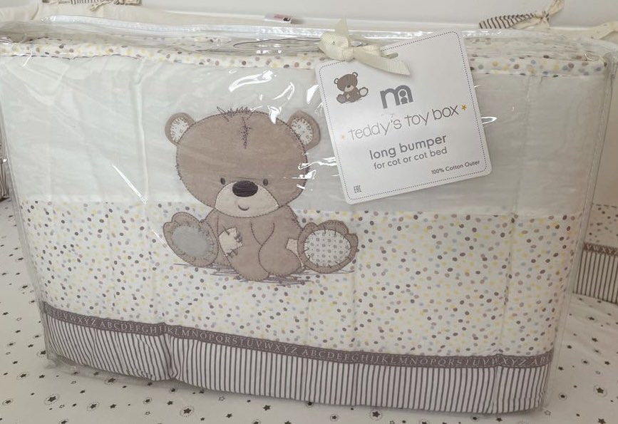 Teddy's toy box cheap bed in a bag