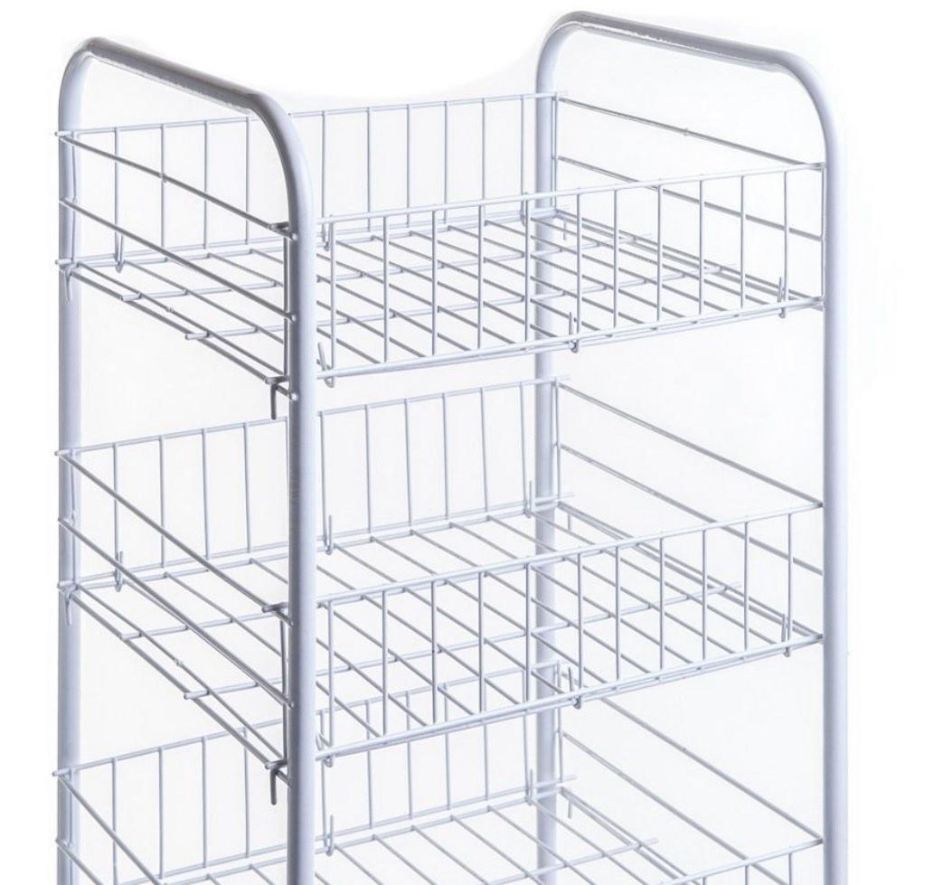 MR DIY 4 Tier Wire Storage Cart (WITHOUT WHEELS), Furniture & Home Living, Home Improvement