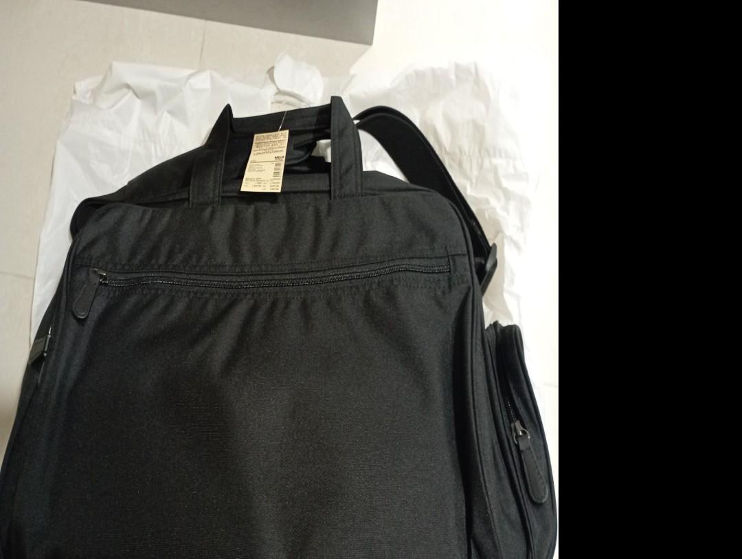 Muji Boston Bag/ Duffel Bag (L SIZE), Men's Fashion, Bags, Sling Bags
