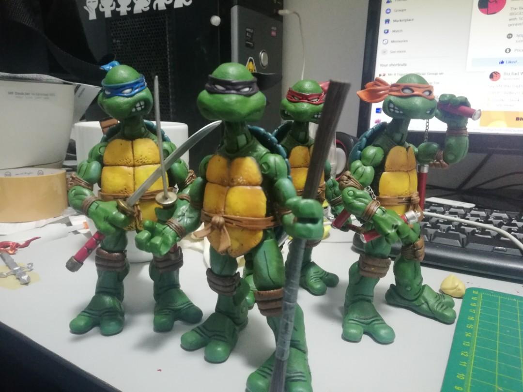 NECa TMnt KO mirage edition Hobbies Toys Toys Games on