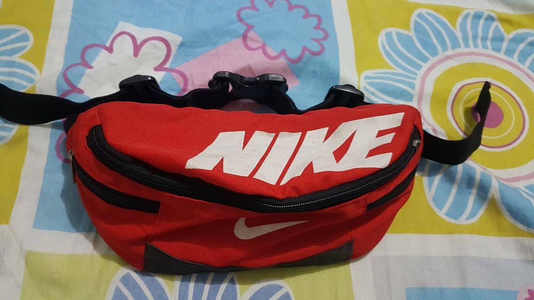 Nike belt store bag red
