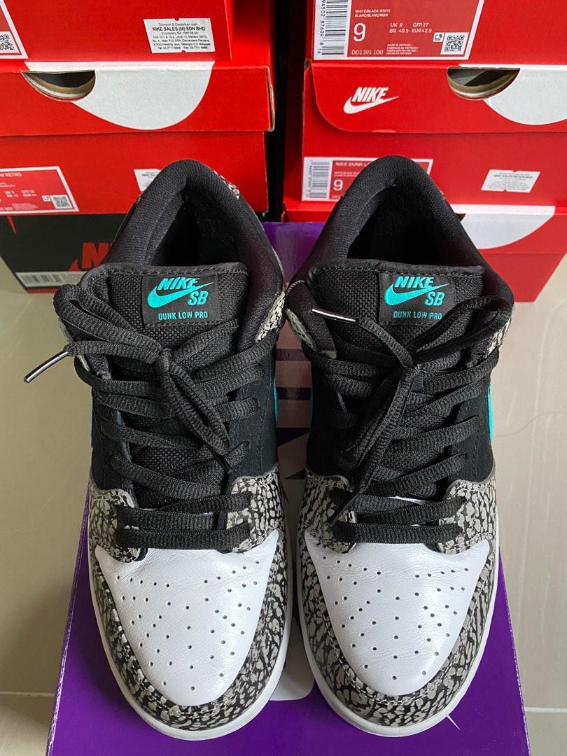 sb dunk low pro atmos