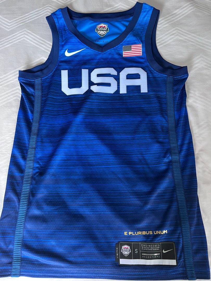 Nike USA basketball jersey, Men's Fashion, Activewear on Carousell