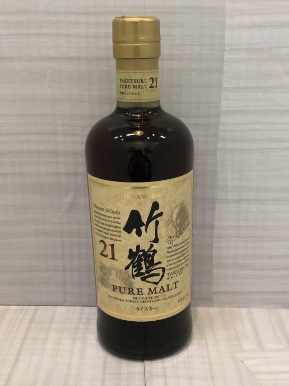 販売大阪 A　日本 威士忌 洋酒小酒瓶 竹鶴 TAKETSURU NIKKA WHISKY ウイスキー