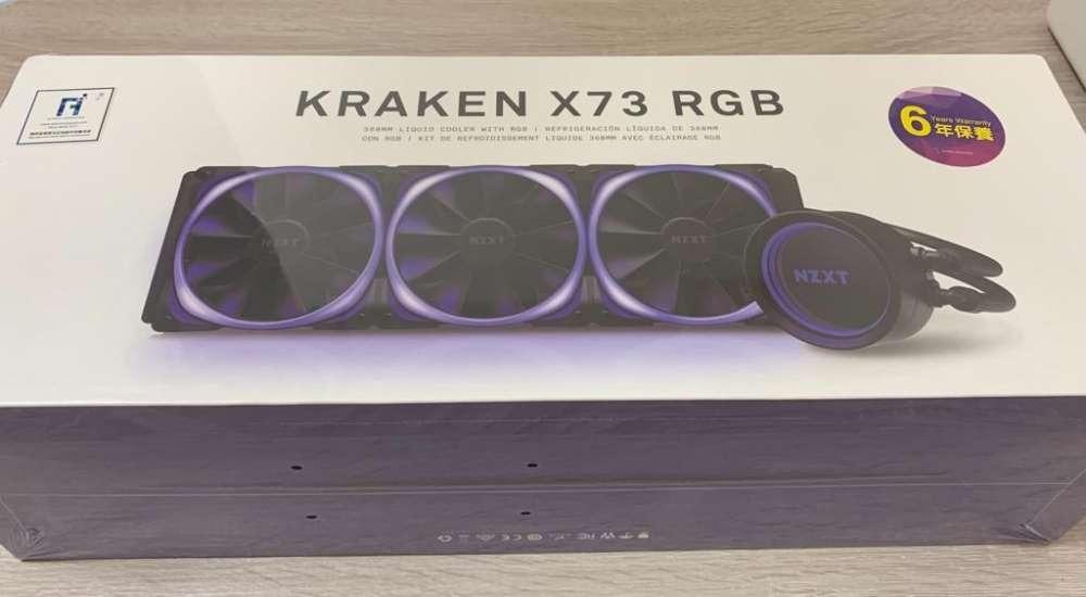 NZXT Kraken X73 RGB CPU 水冷散熱, 電腦＆科技, 電腦周邊及配件, 其他