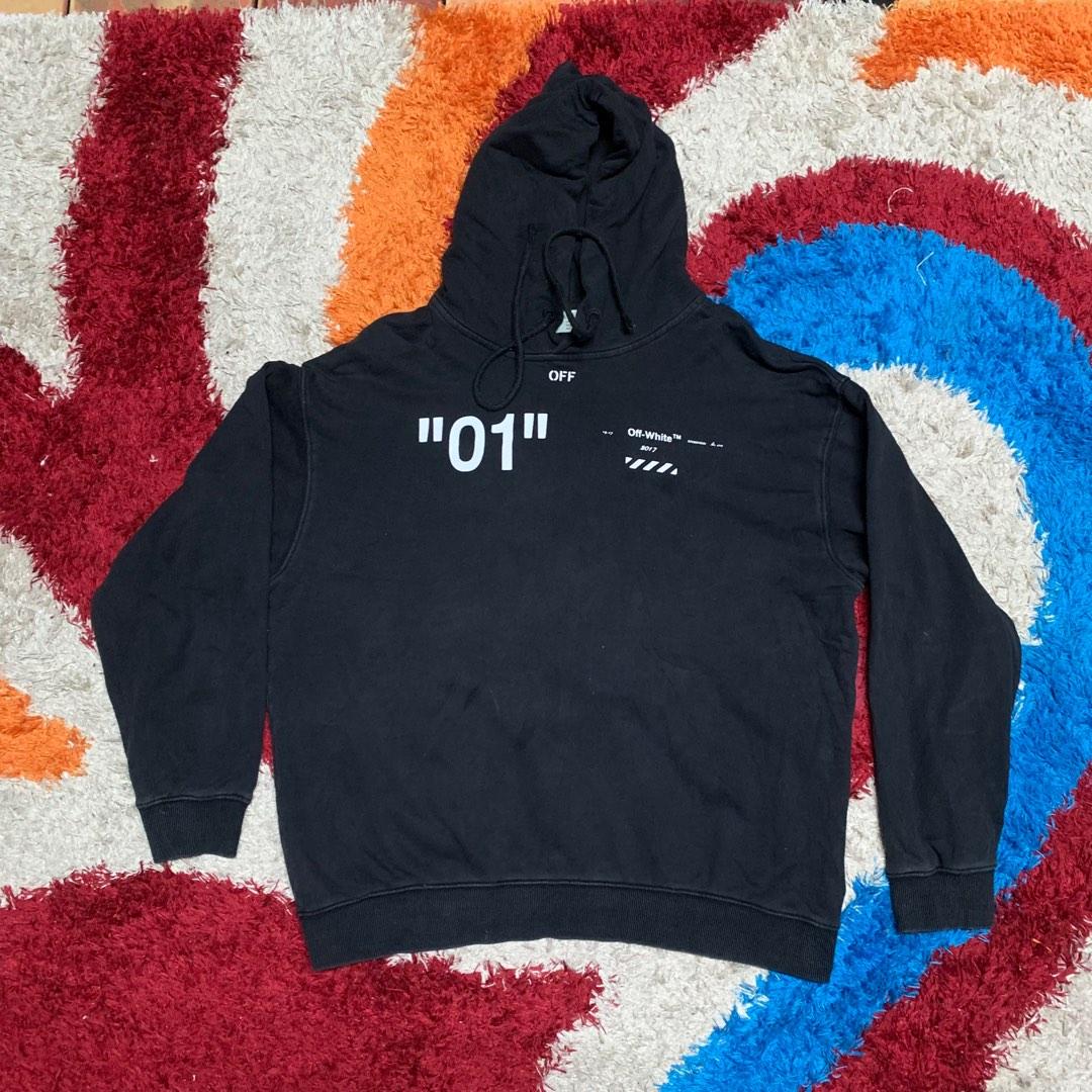 Off white 01 hoodie discount