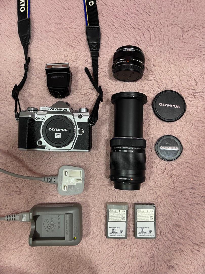 Olympus OMD EM5 Mark III with M.Zuiko 40150mm F45.6 lens and 17mm F1