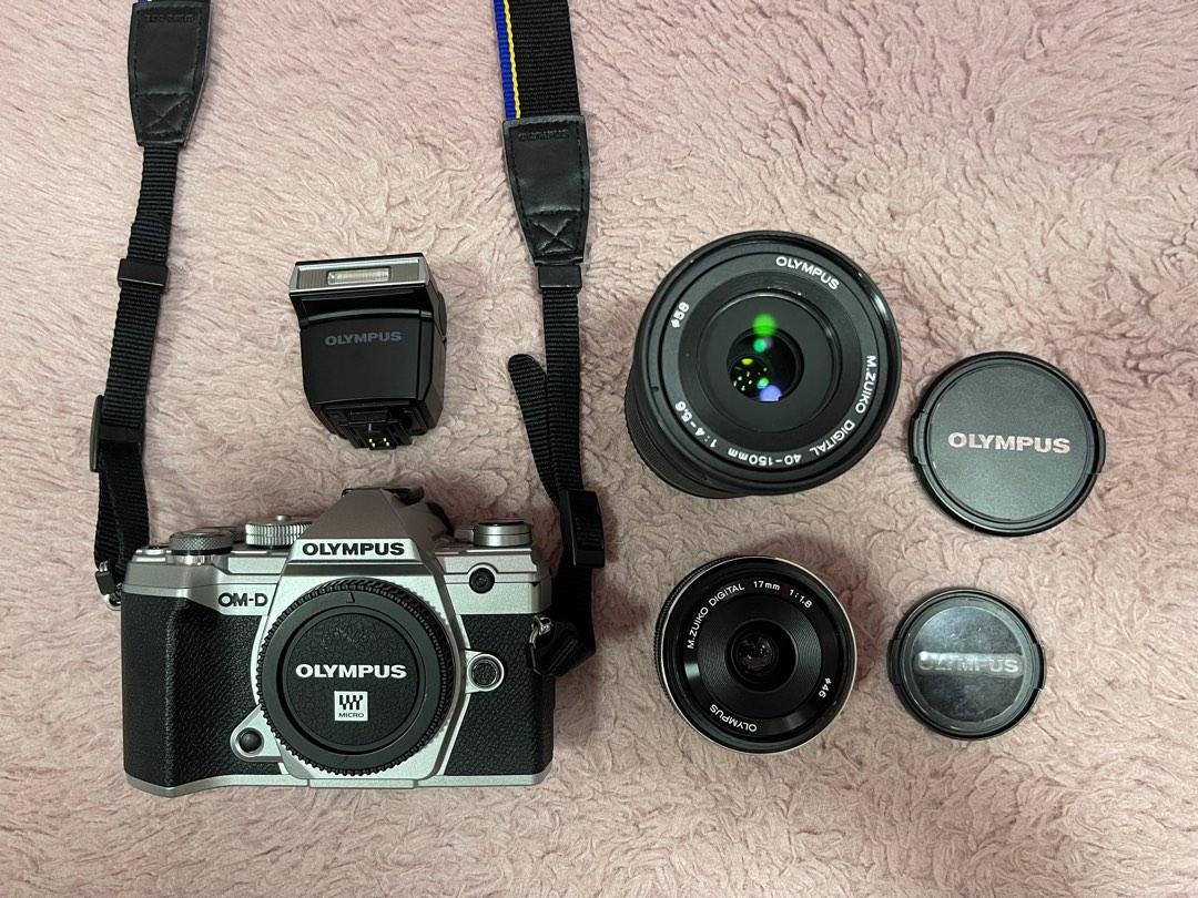 Olympus OMD EM5 Mark III with M.Zuiko 40150mm F45.6 lens and 17mm F1