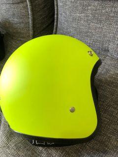 Open face helmet
