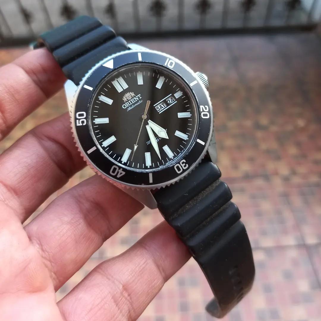 Orient kano diver mako seiko citizen 5 sports, Fesyen Pria, Jam Tangan