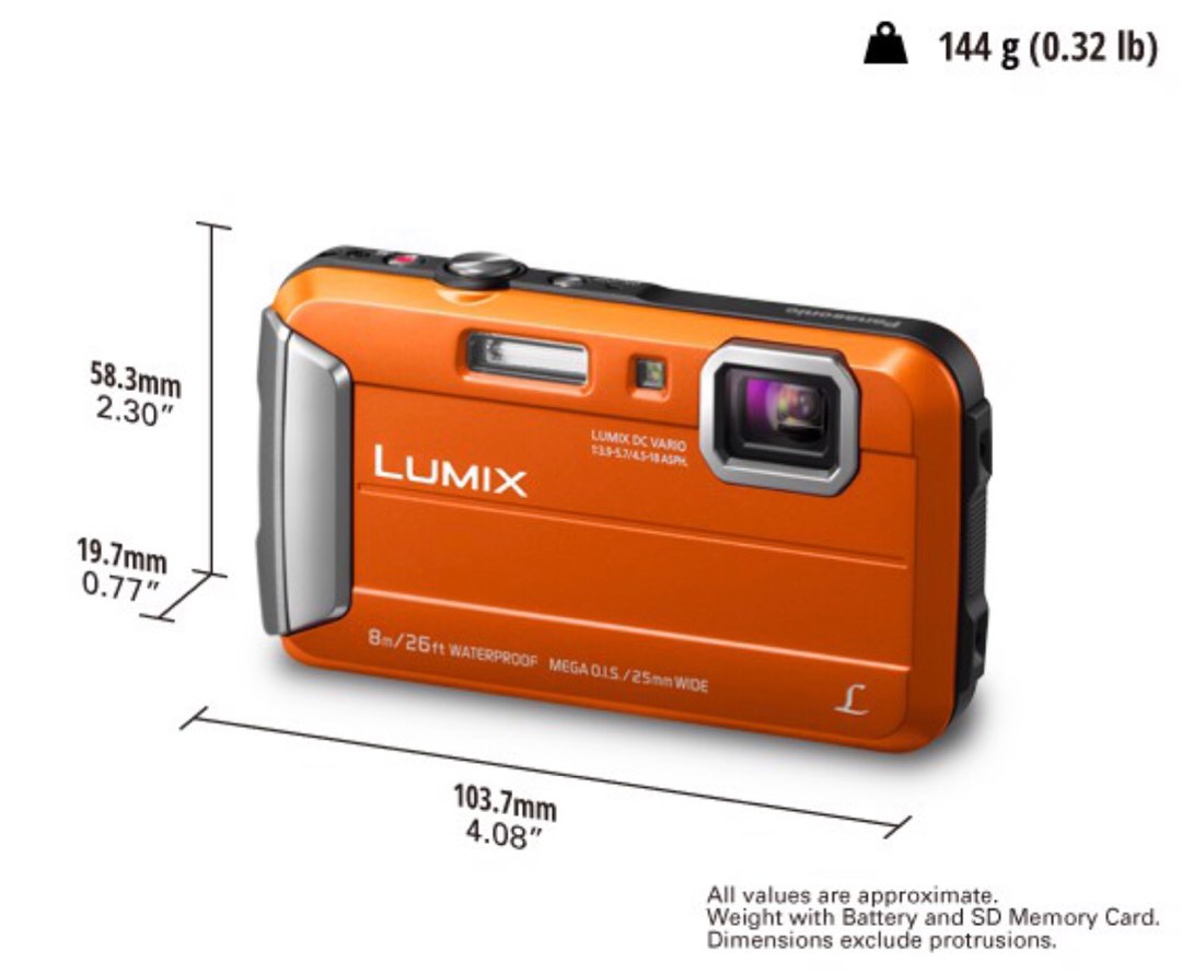 Panasonic DMC - FT30 Digital Camera, Photography, Cameras on Carousell