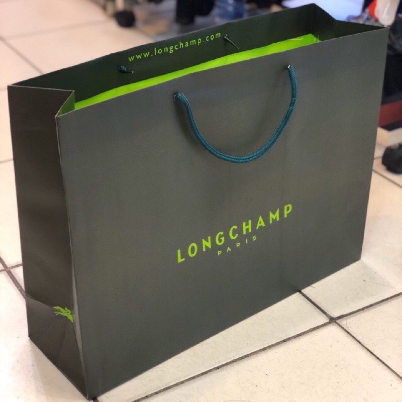 Paper bag deals longchamp