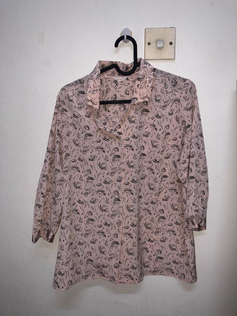 Blouse retro style deals
