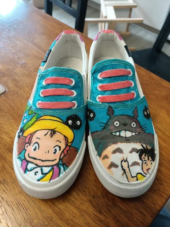 Personalized store canvas shoes