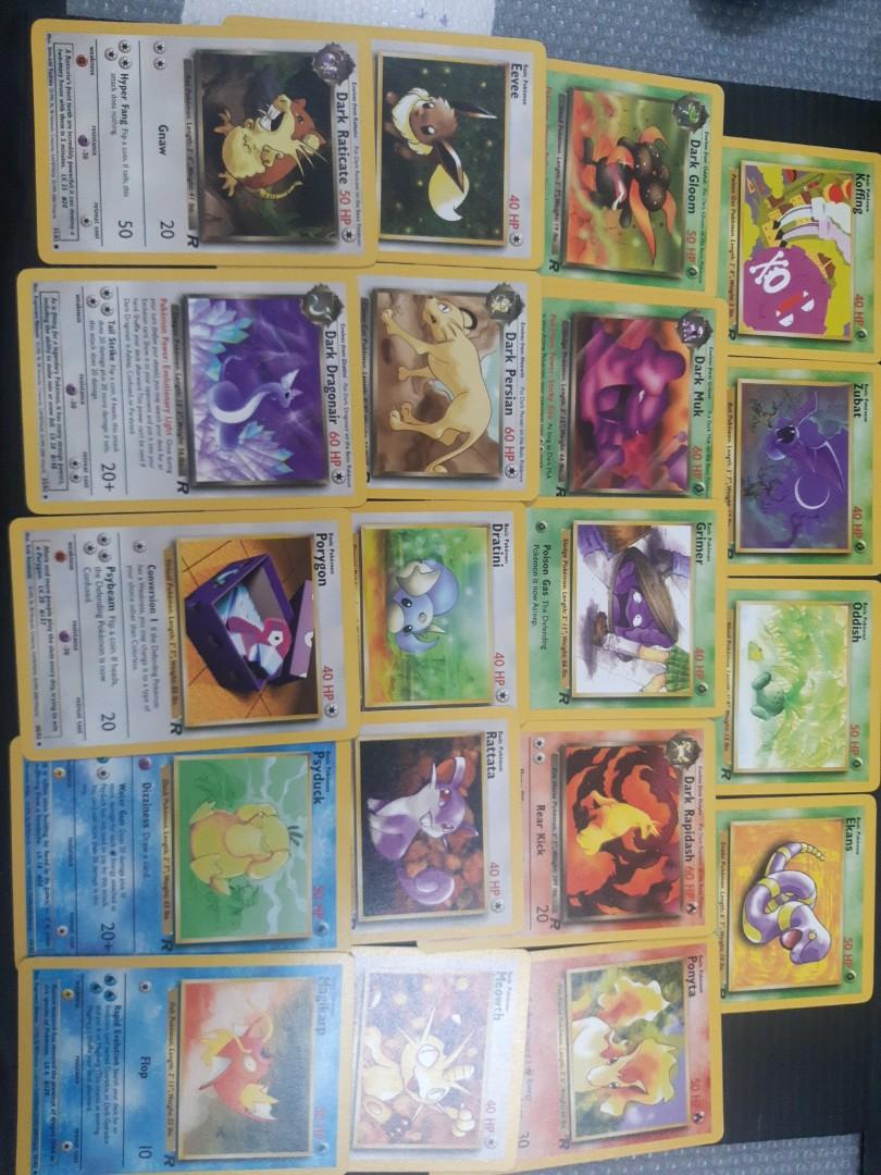 Pokemon TCG Team Rocket Set, Hobbies & Toys, Toys & Games on Carousell