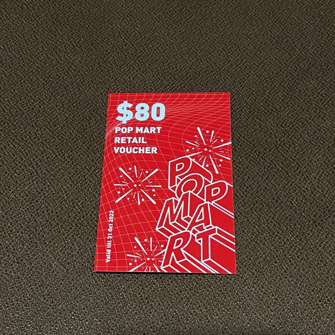 Pop mart Voucher Popmart Voucher, Tickets & Vouchers, Vouchers on Carousell
