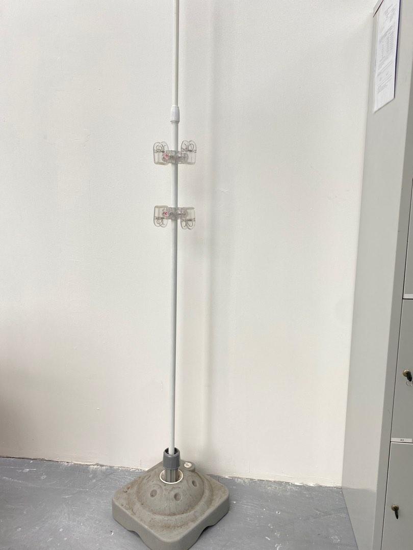 Poster Stand Clip Pole Water Base, Everything Else on Carousell