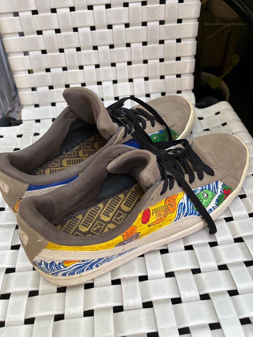 Puma suede best sale custom