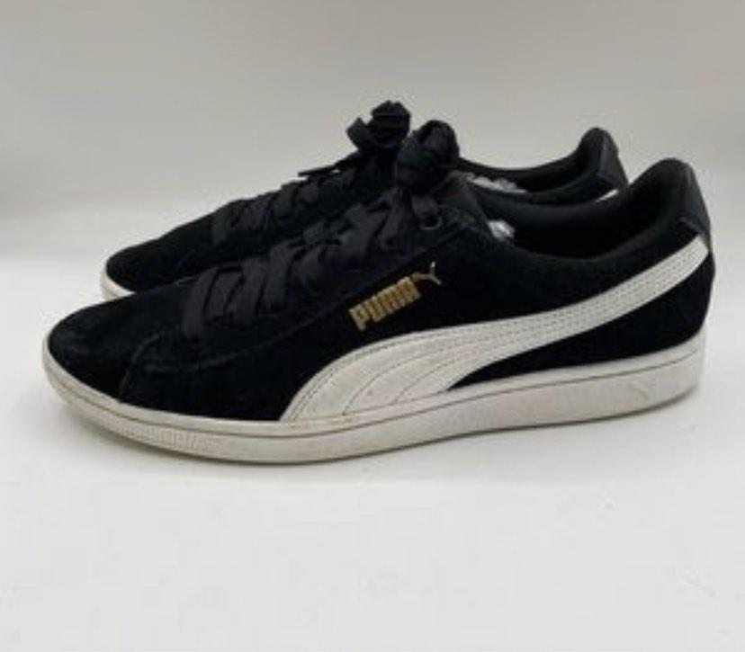 Puma vikky wedge black on sale