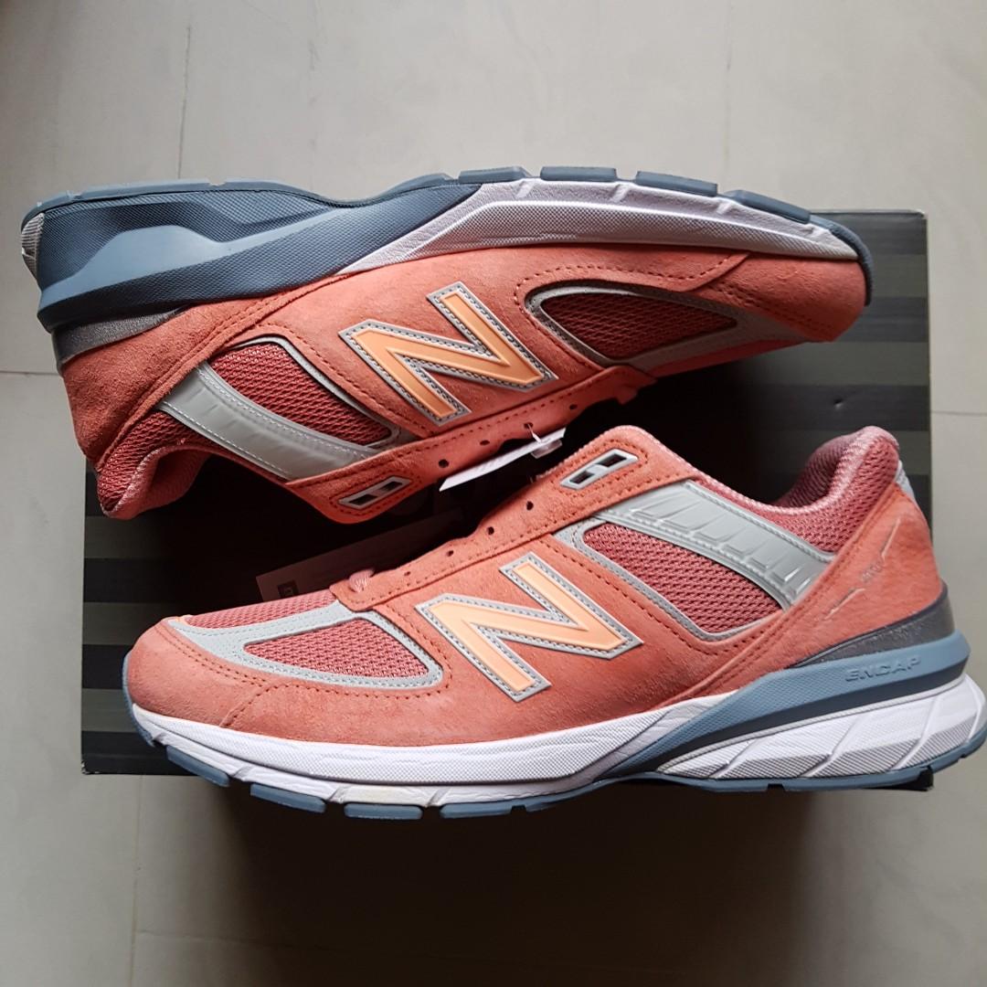 New balance 990 peach hot sale
