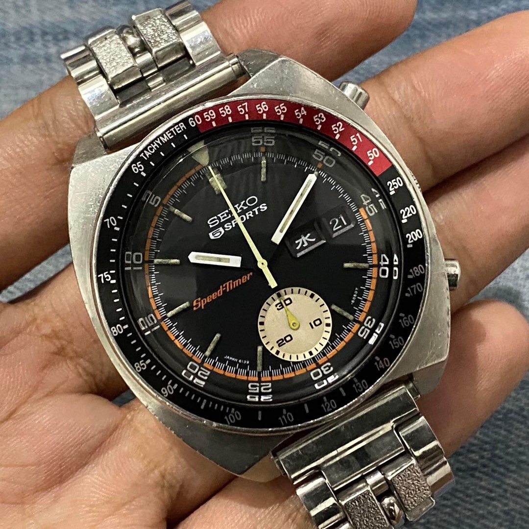 Rare Vintage JDM Seiko 6139-6032 