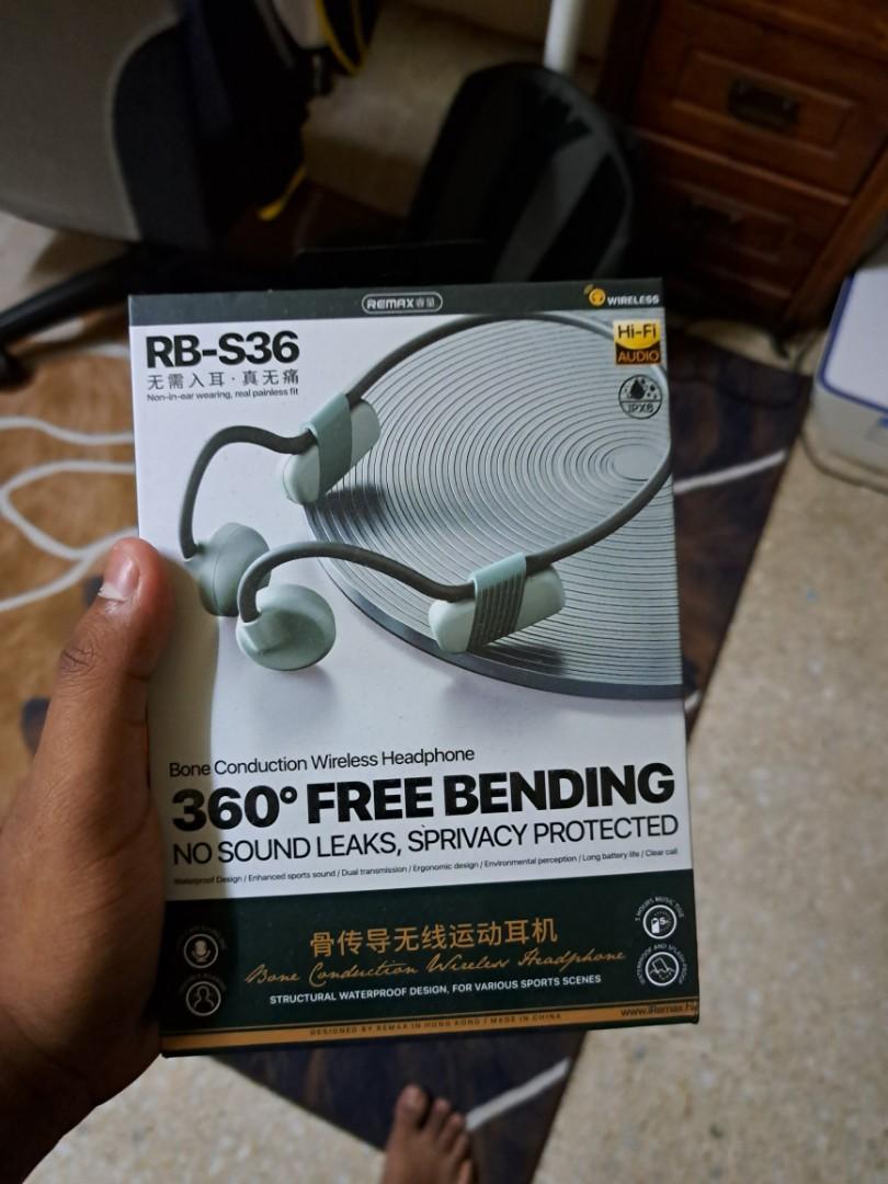 Remax RBS36 Bone Induction headphones, Audio, Headphones & Headsets on