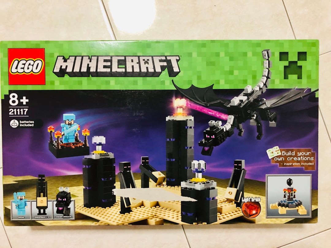 Lego minecraft outlet ender dragon argos