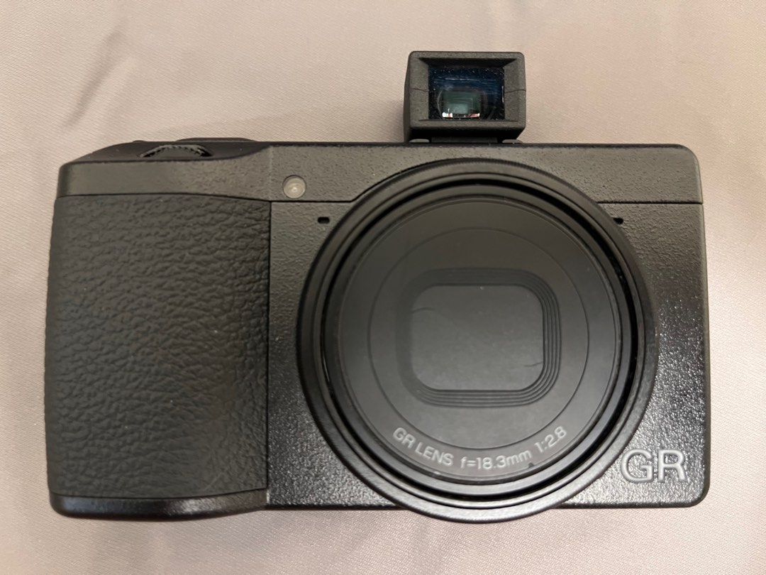 Ricoh GR3 +GV-2 viewfinder , 攝影器材, 相機- Carousell