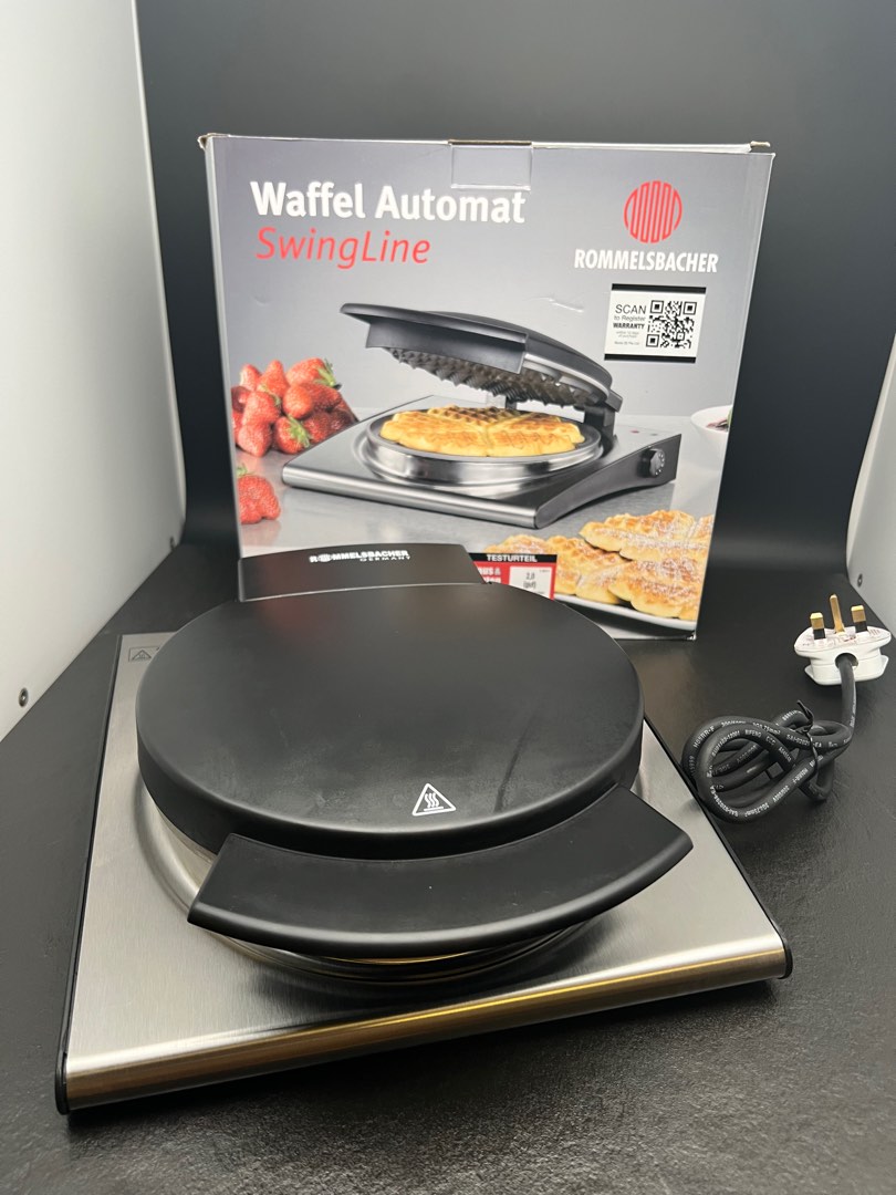 Rommelsbacher WA 1000/E Waffle Maker, TV & Home Appliances, Kitchen ...