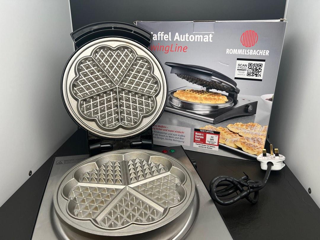 Rommelsbacher WA 1000/E Waffle Maker, TV & Home Appliances, Kitchen