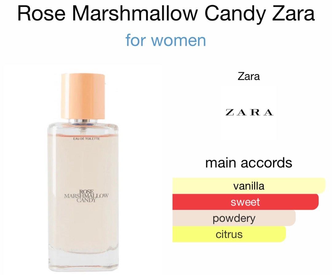 Rose marshmallow candy ZaraX Jo malone perfume, Beauty & Personal Care