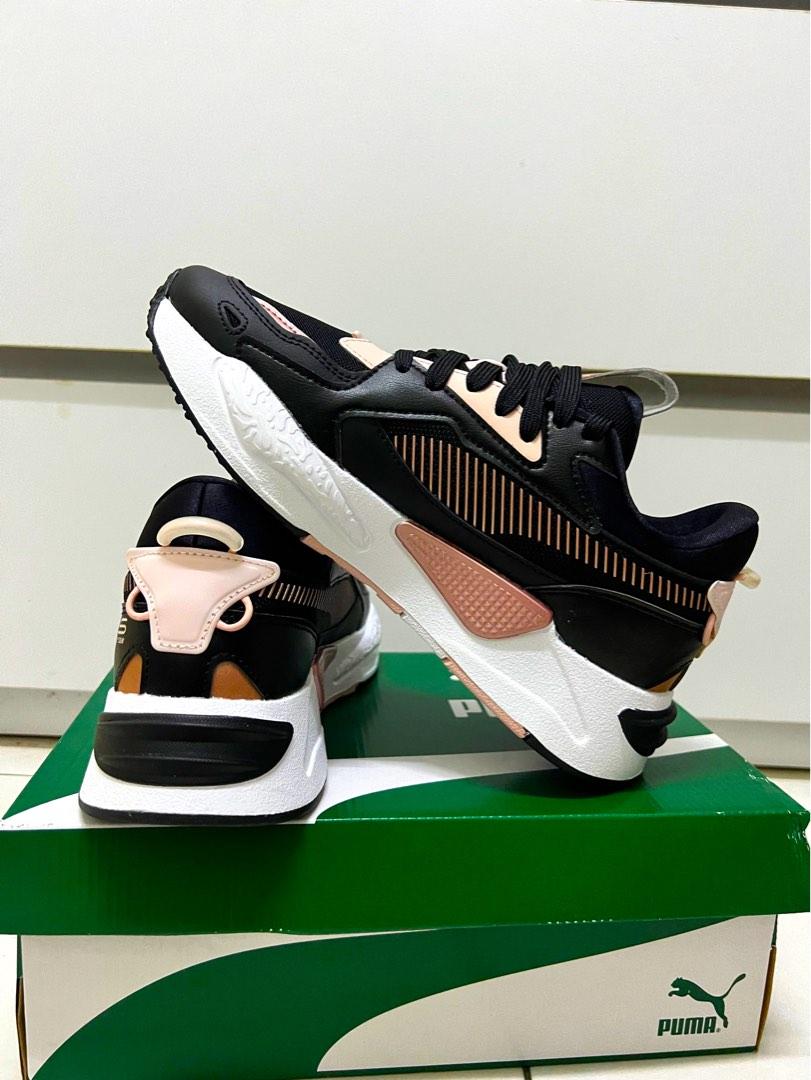 RS Z Metallic Womens Trainers Puma Black Rose Gold