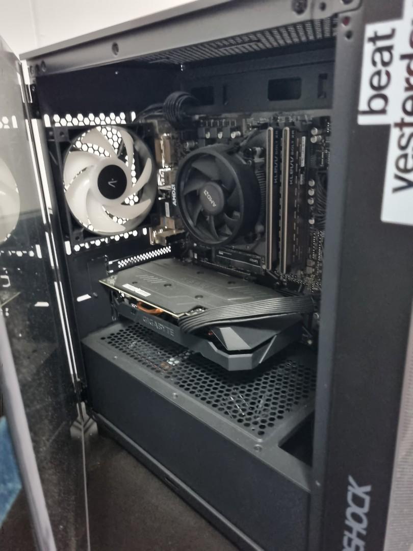 Rtx 2060 ryzen 5 3600 aftershock pc, Computers & Tech, Desktops on Carousell