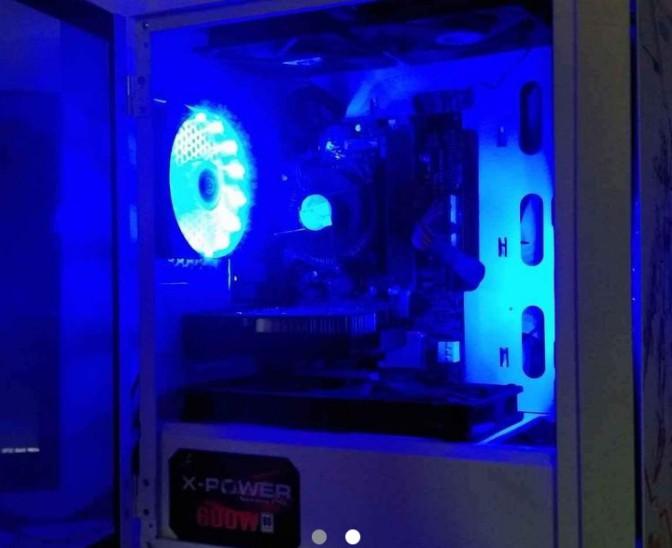 Rush Gaming PC Can play Any games (Category: Desktops) located in Quezon City. Submitted by rechellevora (Listing ID 1186652752, Image 2). Description: Goods pang games pang online class at work from home Installed Windows 10 pro Ms office application Valorant/OBS/DOTA 2/CSGO pwede dn magrequest Specs: Intel Core i7 4th generation 16GB RAM 120GB SSD 500GB HDD GTX 1050ti Palit 4GB DDR5 PowerX 600 80+ PSU 20Inches Monitor Gundam Suit Magnetic Tempe