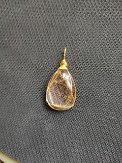 Rutilated Quartz Pendant