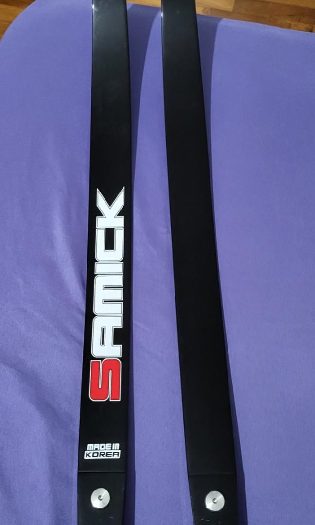 Samick ideal limbs 28lbs 70", Sports Equipment, Other Sports Equipment