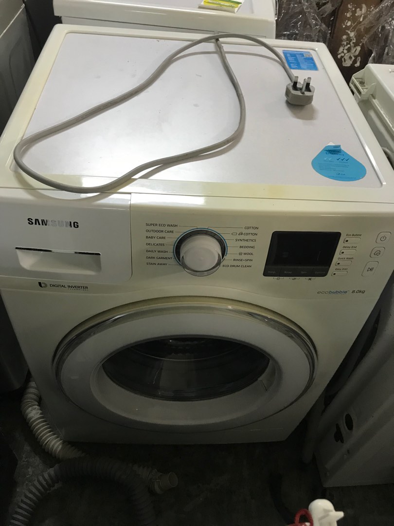 Samsung 8kg washing machine / washer, TV & Home Appliances, Washing
