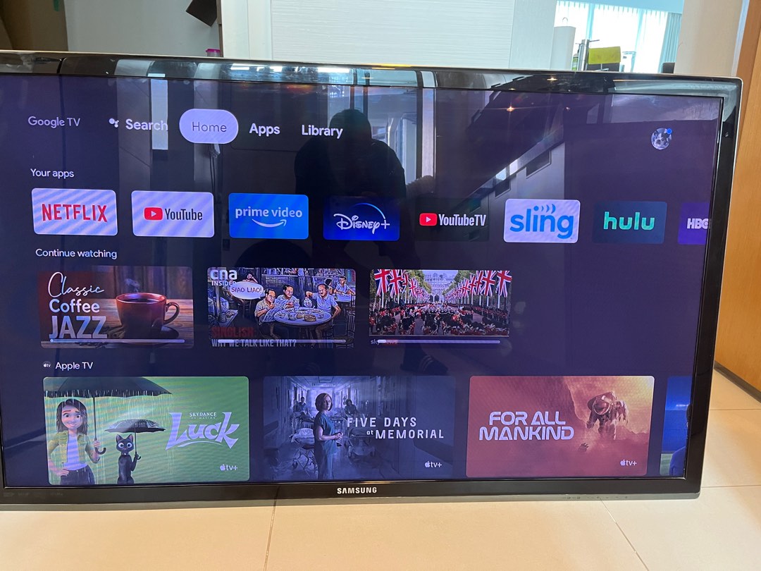 Samsung TV and Soundbar 55 inch, TV & Home Appliances, TV