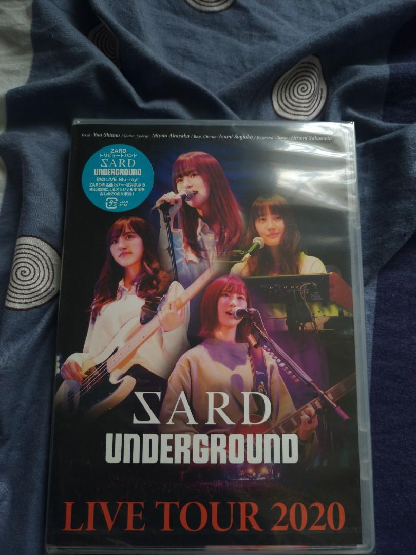 代引き人気 ZARD UNDERGROUND ray blu LIVETOUR2020 2020 DVD