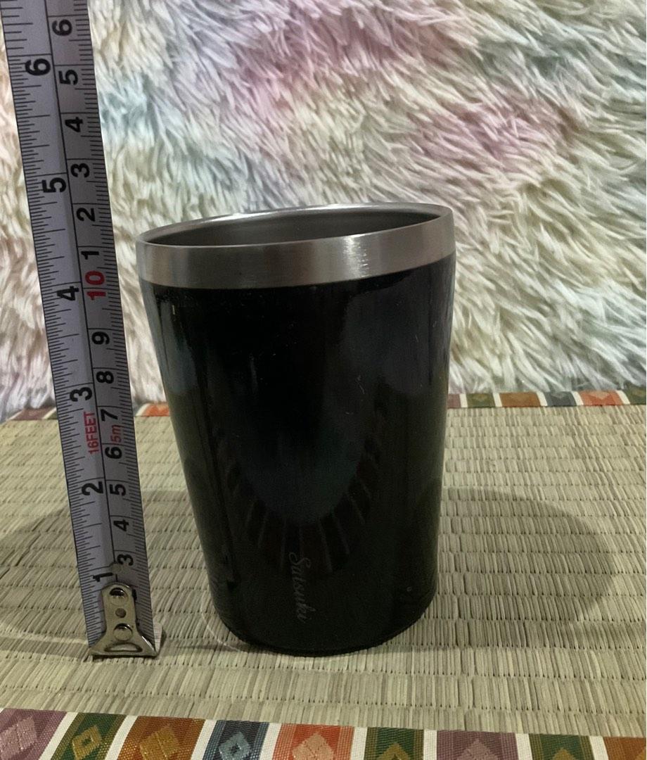 Satsuki Black Stainless Cup 4.5” x 3.5” inches (Category: Coffee & Tea Tableware) located in Marikina City. Submitted by platesandthings (Listing ID 1186784280, Image 2). Description: Satsuki Black Stainless Cup 4.5” x 3.5” inches - P85.00.