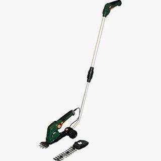 Scotts Outdoor Power Tools LSS10272PS 7.5-Volt Lithium-Ion Cordless Grass Shear/Shrub Trimmer with Wheeled Extension Handle, Green