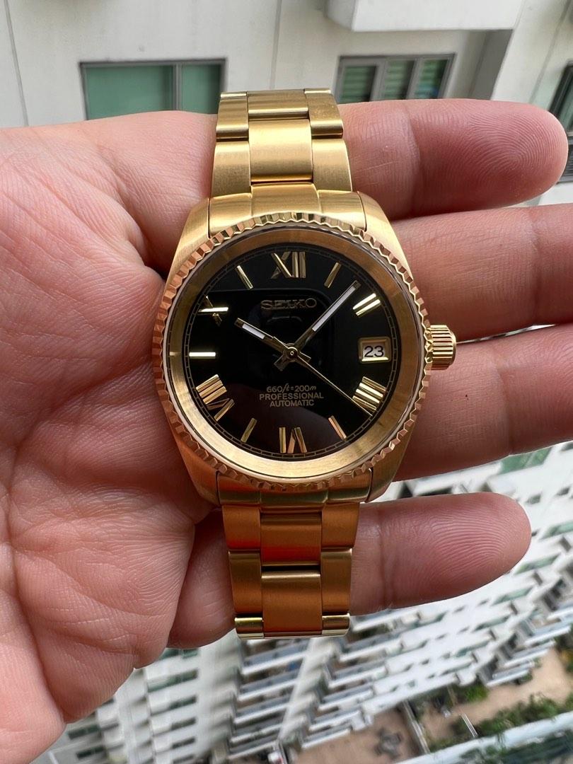 Seiko Datejust 36 Mod, Men's Fashion, Watches & Accessories, Watches on  Carousell