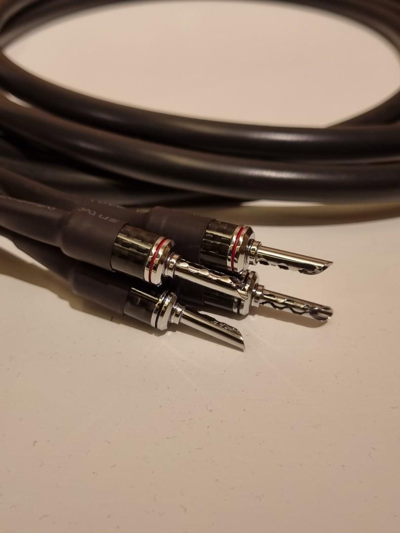 Pair of audiophile grade speaker cable - 2m, Audio, Other Audio ...