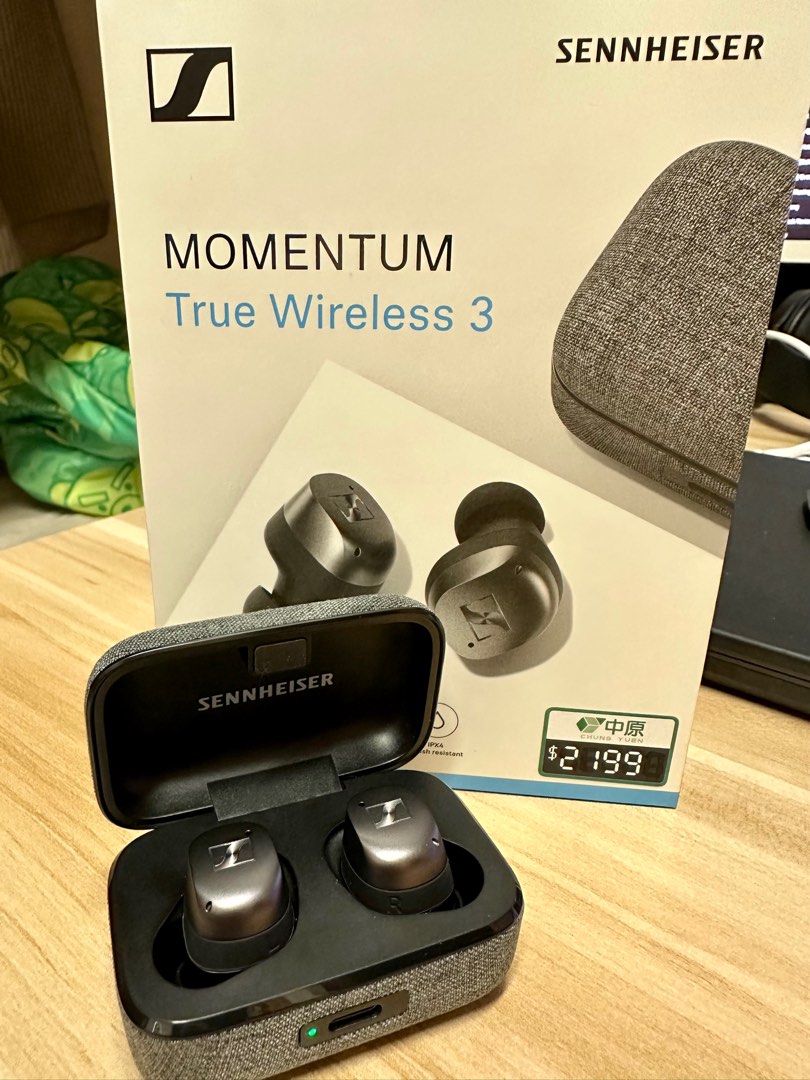 Sennheiser Momentum True Wireless 3 Graphite full set with 